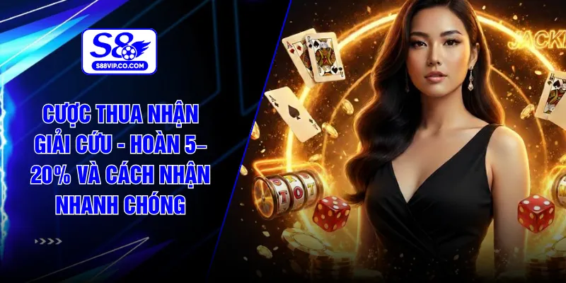 Cược Thua Nhận Giải Cứu - Hoàn 5–20% Và Cách Nhận Nhanh Chóng