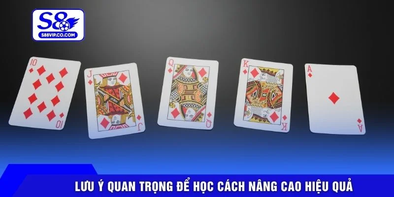 Lưu ý quan trọng để học cách nâng cao hiệu quả
